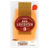 Tesco%2010%20Red%20Leicester%20Slices%20250G