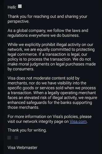 visa