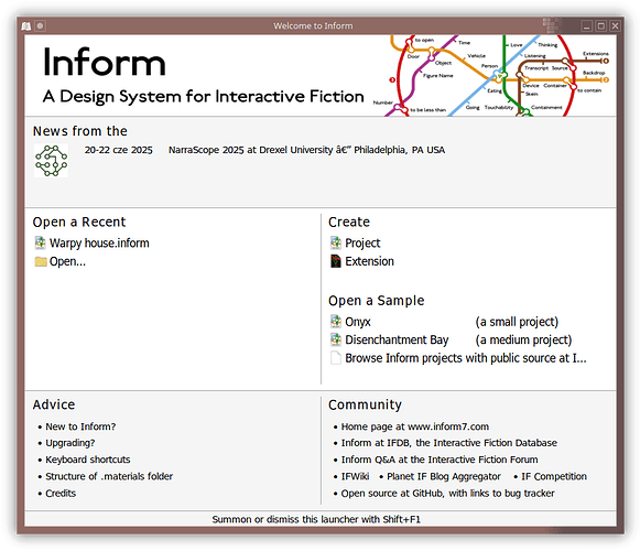 Windows IDE is a newer, fancier one.