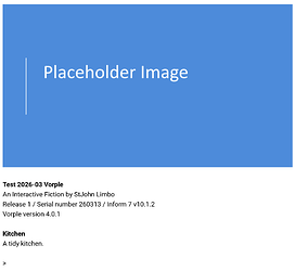 Screenshot of an image shown before banner