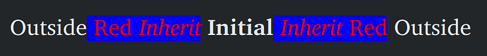 text in various colors