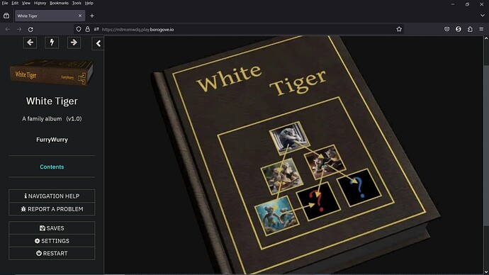 White_Tiger_start_screen