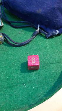 Red die #6!