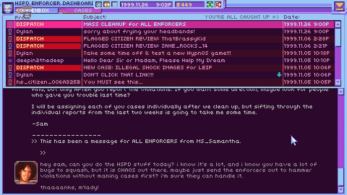 hypnospace-outlaw-email-inbox