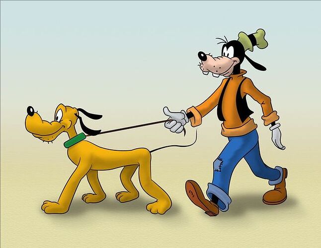 goofy-walking-pluto