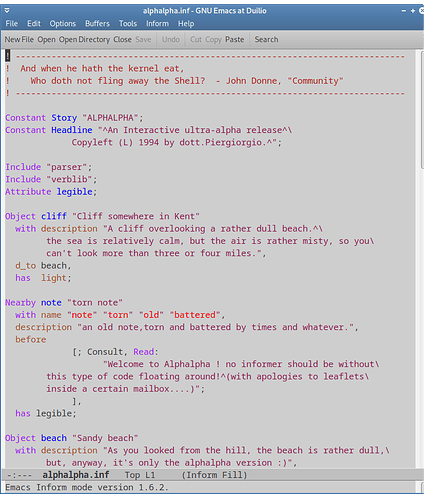 emacs-inf5