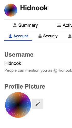 Screenshot of appearance