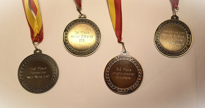 medals back