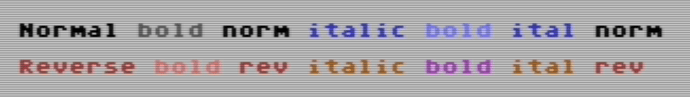 different color palette as just described