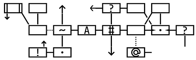 a variation on the above map with a few more rooms